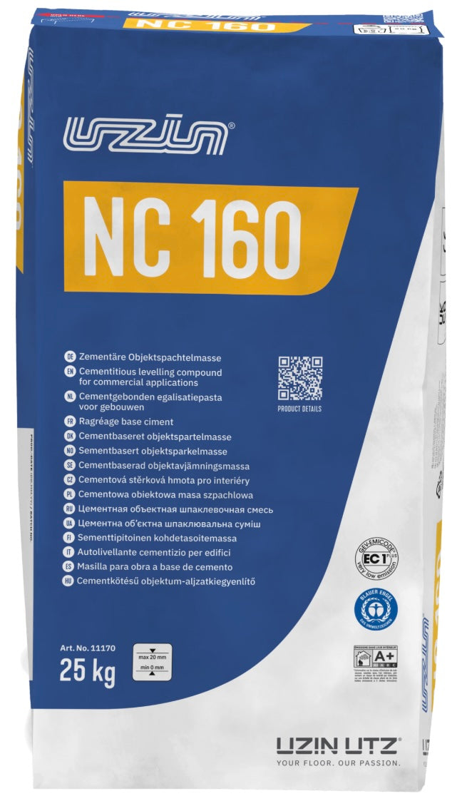Uzin NC 160 Gips-Nielliermasse - 25kg Sack