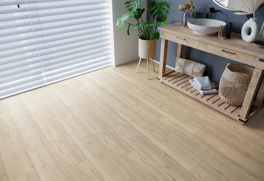 Eiche Creme Landhausdiele - Klick-Vinylboden