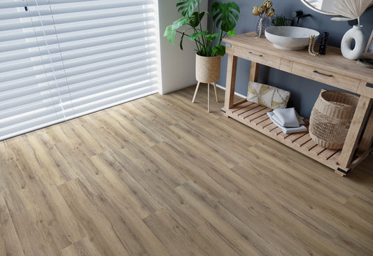 Eiche Greige Landhausdiele - Klebe-Vinylboden