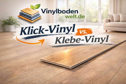 Klick-Vinyl vs. Klebevinyl