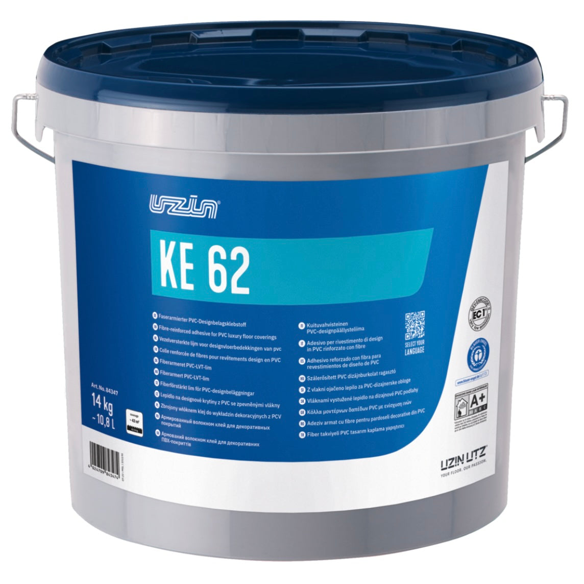 Uzin KE62 Designbelagsklebstoff - 14kg Eimer