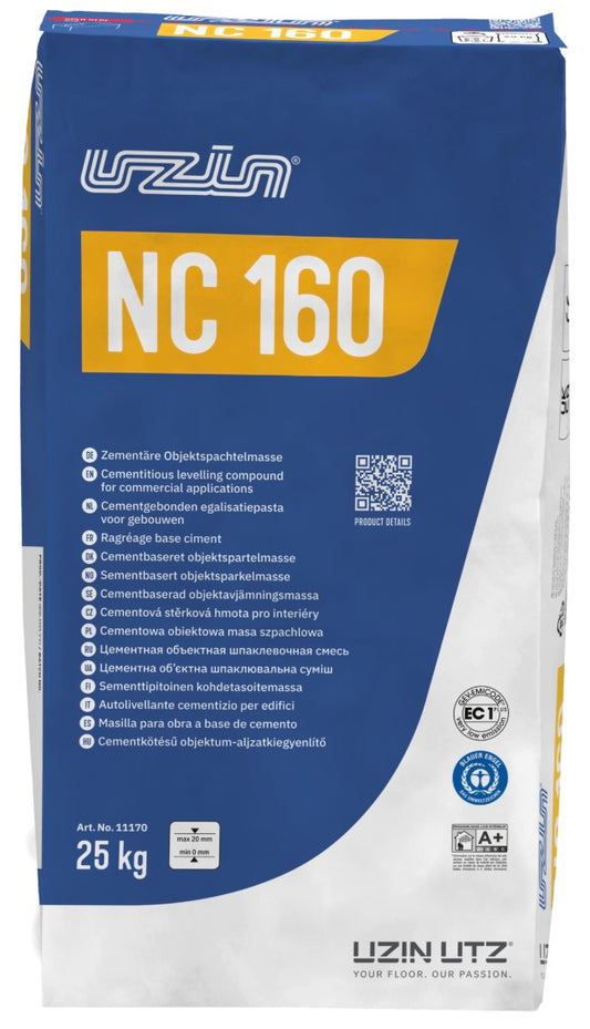 Uzin NC 160 Gips-Nielliermasse - 25kg Sack