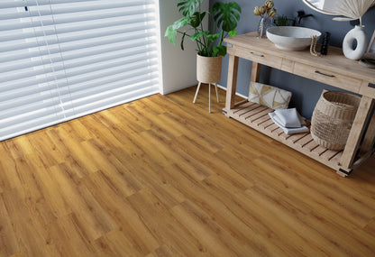 Eiche Braun Landhausdiele - Klebe-Vinylboden