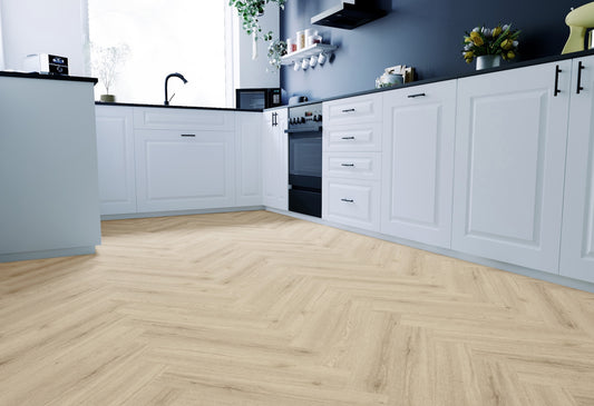 Eiche Hell Fischgrät - Klick-Vinylboden