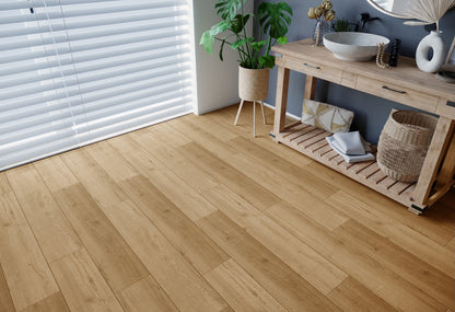 Eiche Natur Hell Landhausdiele - Klebe-Vinylboden