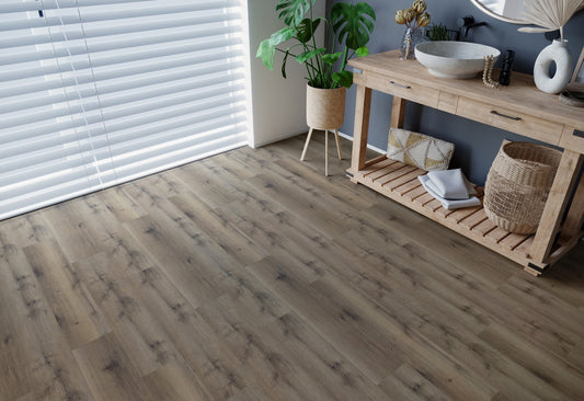 Eiche Rauchgrau Landhausdiele - Klick-Vinylboden