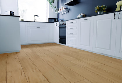Eiche Sand Landhausdiele - Klebe-Vinylboden
